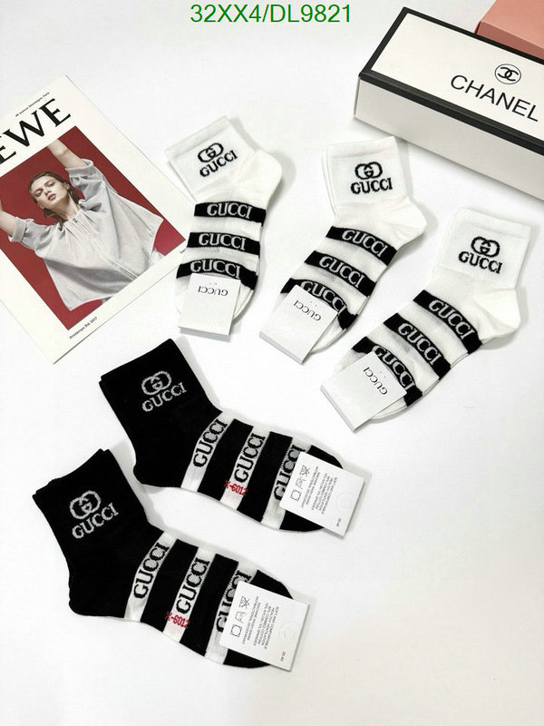 Gucci-Sock Code: DL9821 $: 32USD