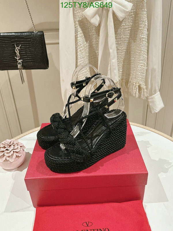 Valentino-Women Shoes Code: AS649 $: 125USD