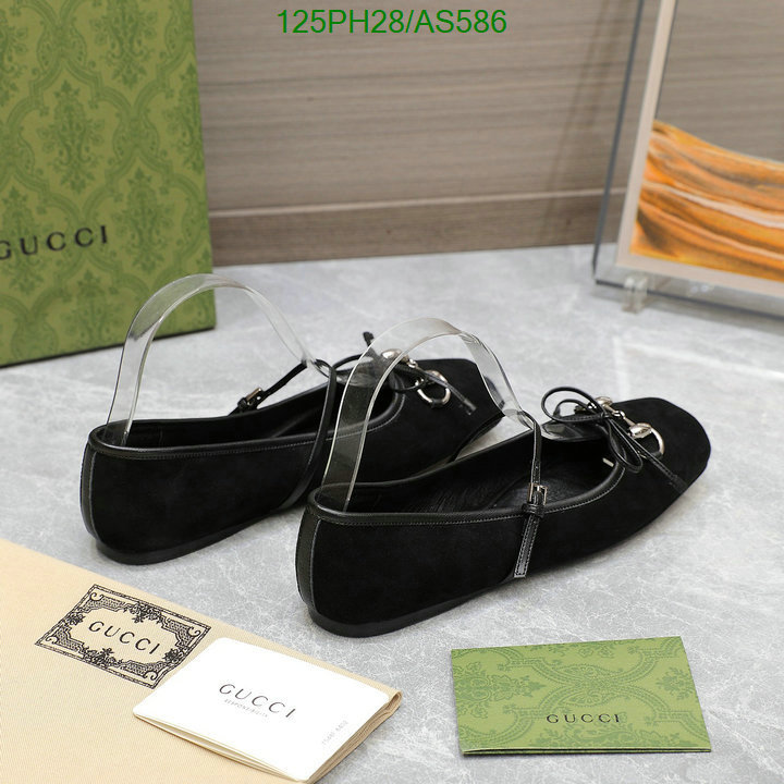 Gucci-Women Shoes Code: AS586 $: 125USD