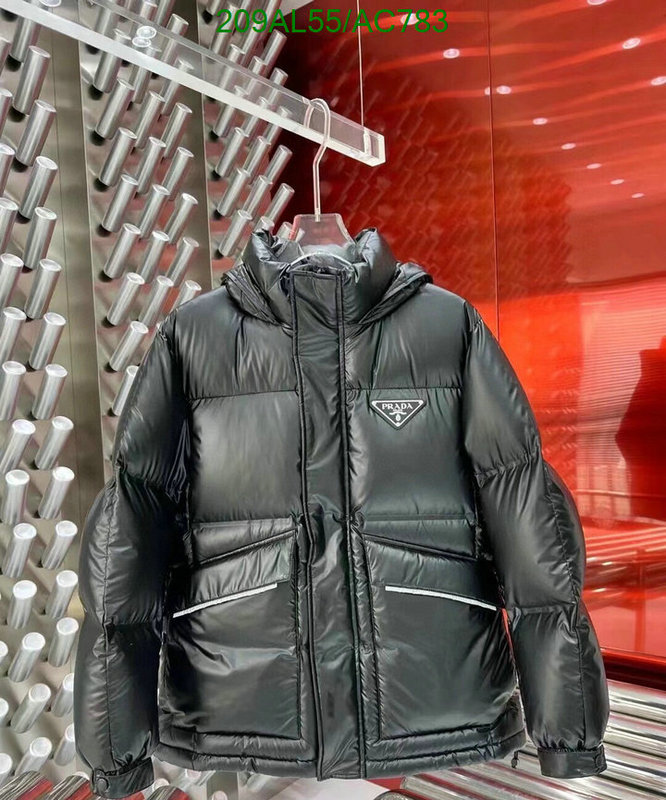 Prada-Down jacket Men Code: AC783 $: 209USD