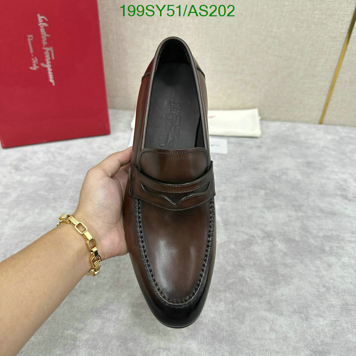 Ferragamo-Men shoes Code: AS202 $: 199USD