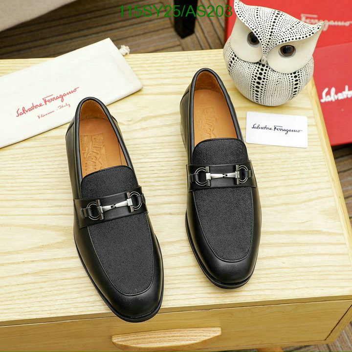 Ferragamo-Men shoes Code: AS203 $: 115USD