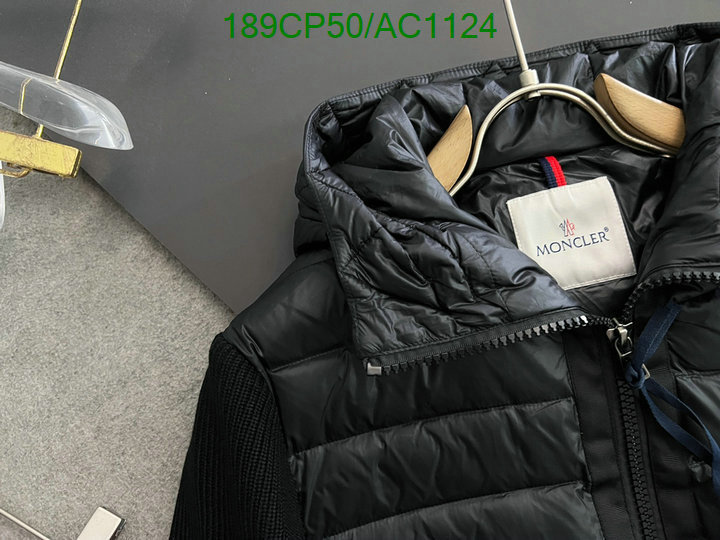 Moncler-Down jacket Men Code: AC1124 $: 189USD