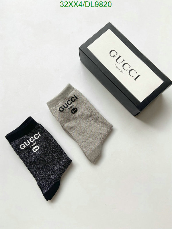 Gucci-Sock Code: DL9820 $: 32USD