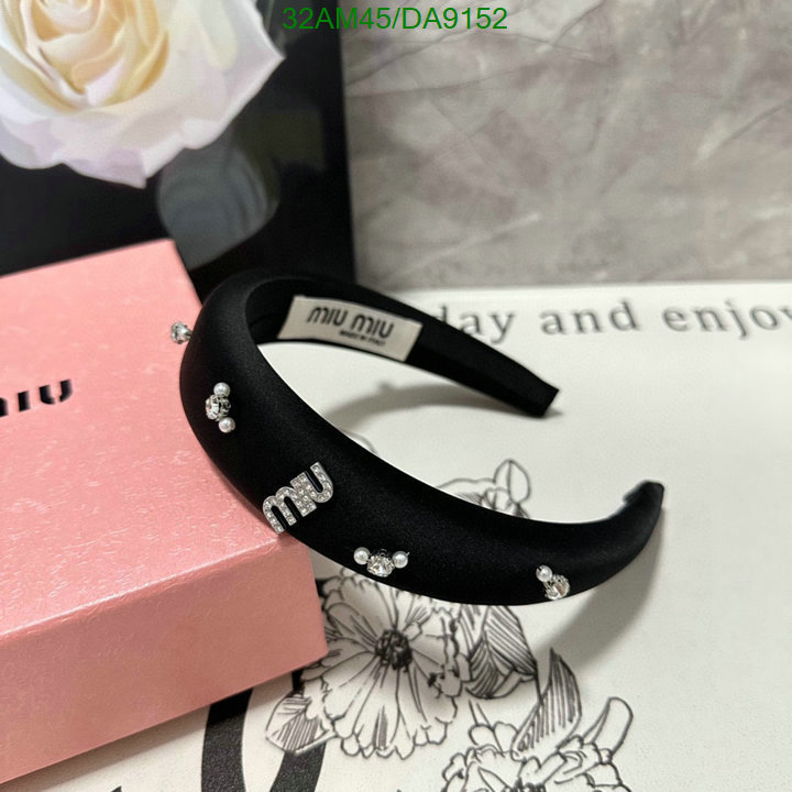 MIU MIU-Headband Code: DA9152 $: 32USD