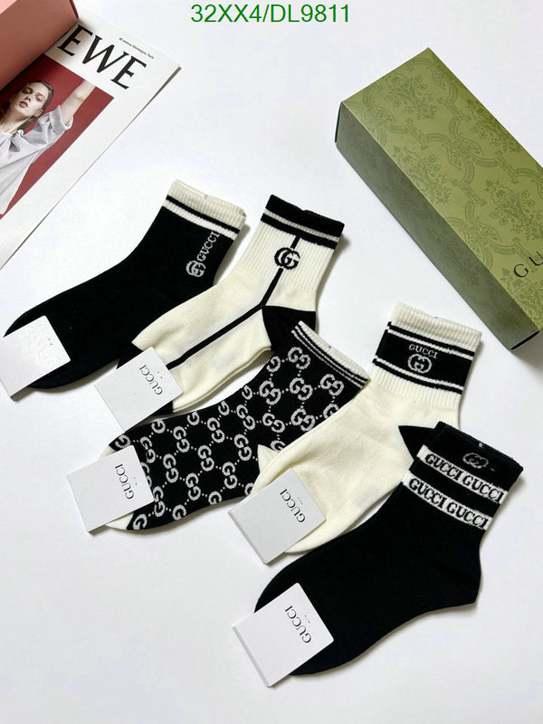 Gucci-Sock Code: DL9811 $: 32USD