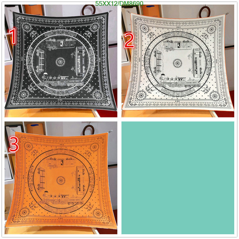 Hermes-Scarf Code: DM8690 $: 55USD