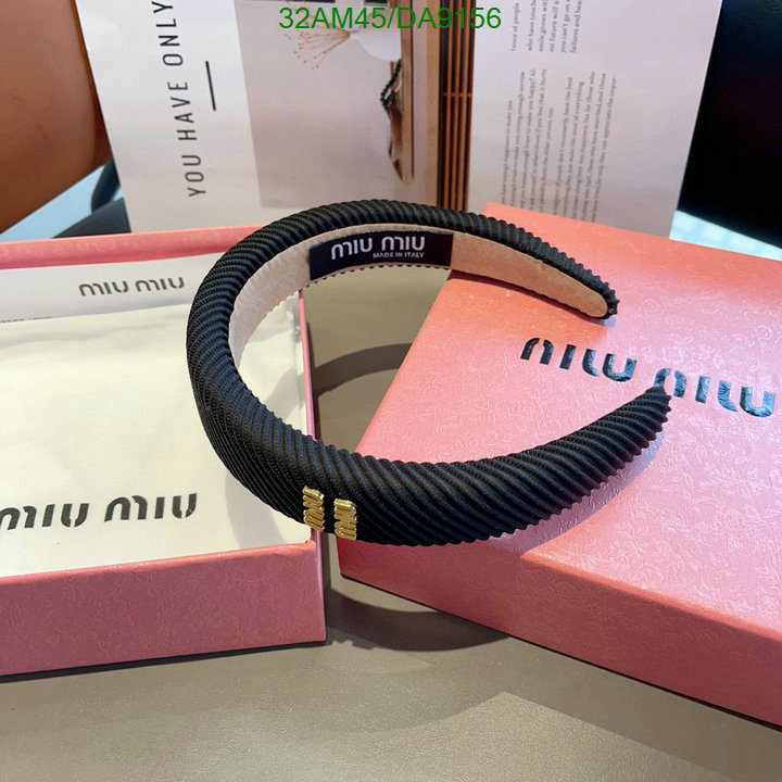 MIU MIU-Headband Code: DA9156 $: 32USD