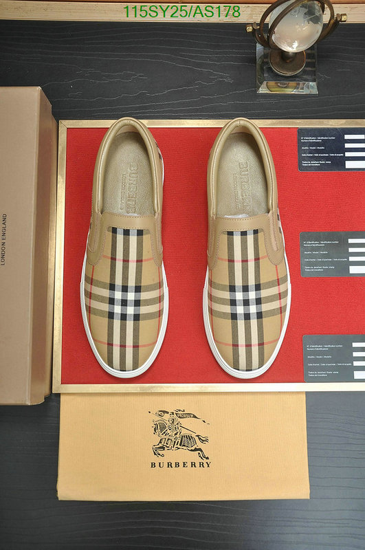 Burberry-Men shoes Code: AS178 $: 115USD