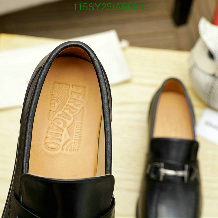 Ferragamo-Men shoes Code: AS203 $: 115USD