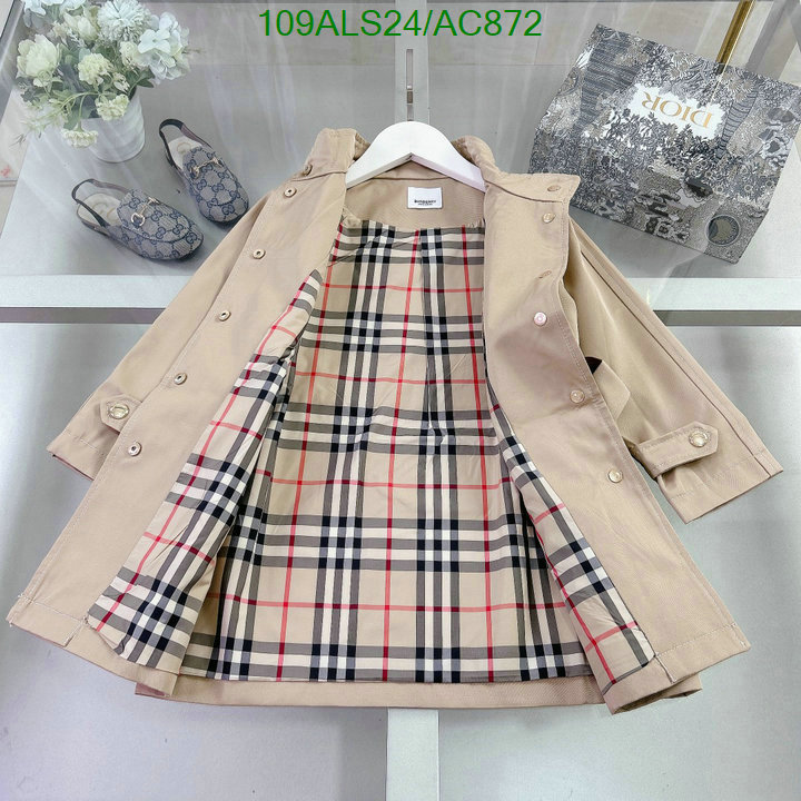 Burberry-Kids clothing Code: AC872 $: 109USD