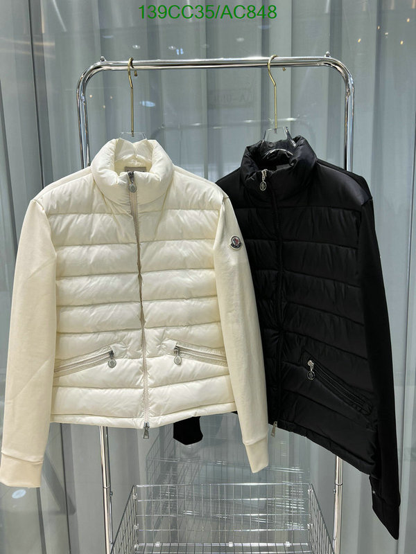 Moncler-Down jacket Women Code: AC848 $: 139USD