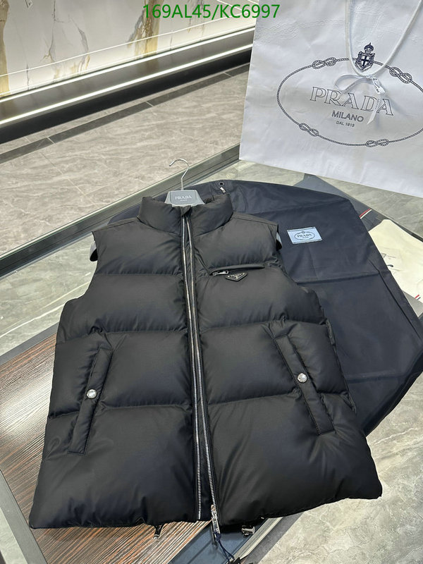 Prada-Down jacket Men Code: KC6997 $: 169USD