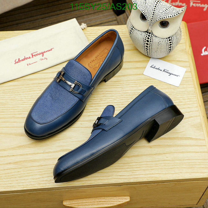 Ferragamo-Men shoes Code: AS203 $: 115USD