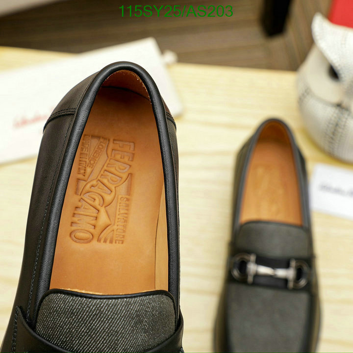 Ferragamo-Men shoes Code: AS203 $: 115USD