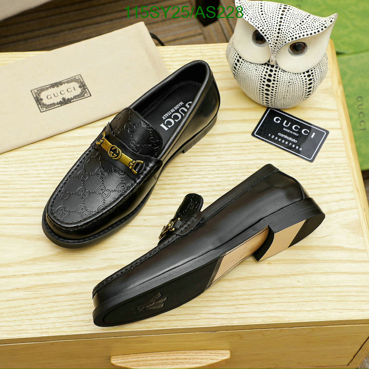 Gucci-Men shoes Code: AS228 $: 115USD