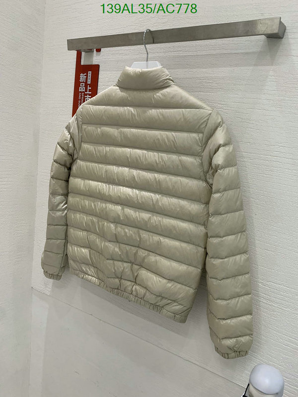 Moncler-Down jacket Women Code: AC778 $: 139USD