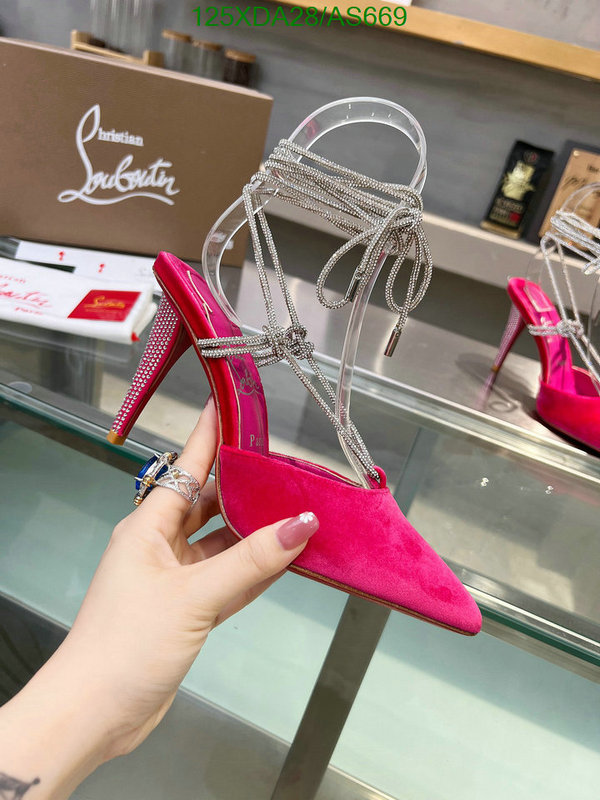 Christian Louboutin-Women Shoes Code: AS669 $: 125USD