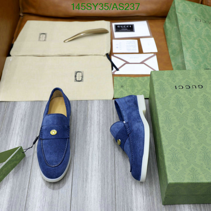 Gucci-Men shoes Code: AS237 $: 145USD