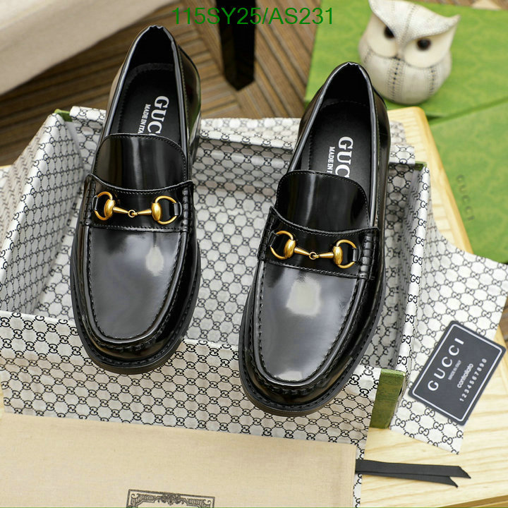 Gucci-Men shoes Code: AS231 $: 115USD