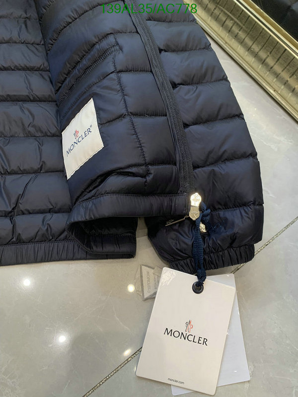 Moncler-Down jacket Women Code: AC778 $: 139USD