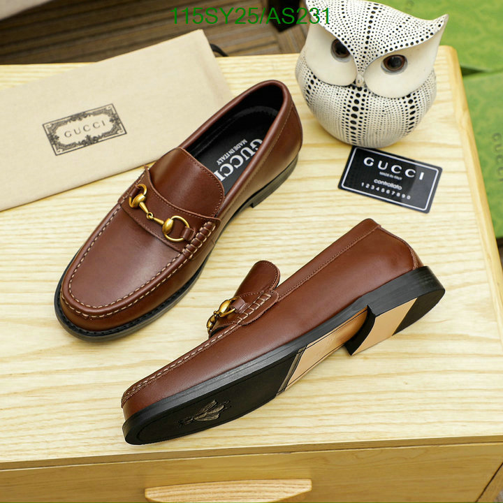 Gucci-Men shoes Code: AS231 $: 115USD