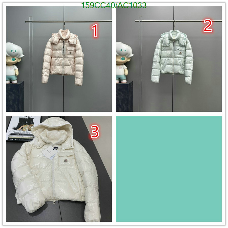 Moncler-Down jacket Women Code: AC1033 $: 159USD