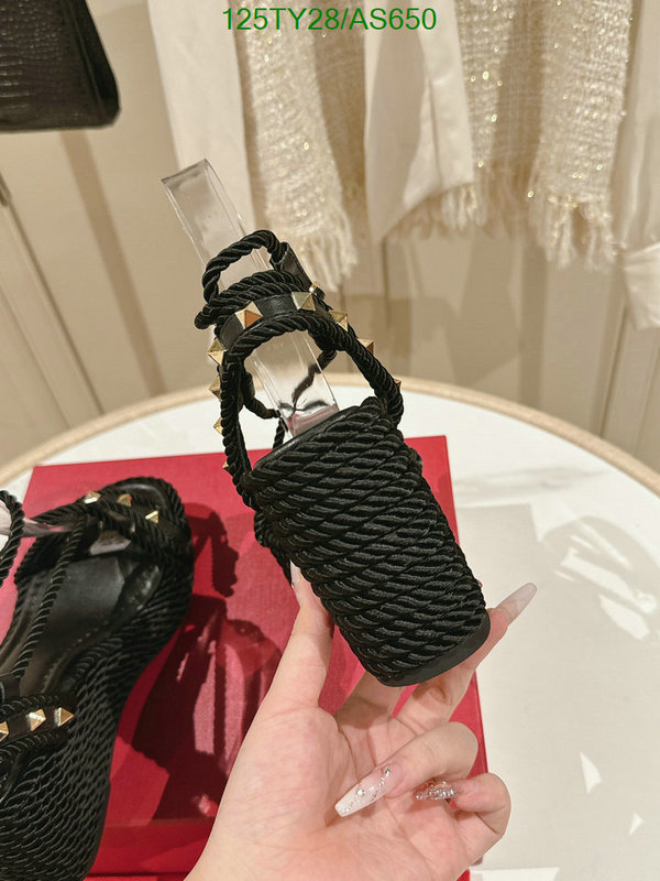 Valentino-Women Shoes Code: AS650 $: 125USD