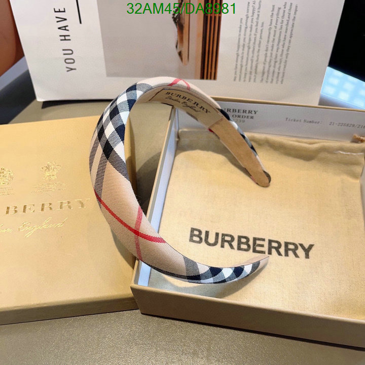 Burberry-Headband Code: DA8981 $: 32USD