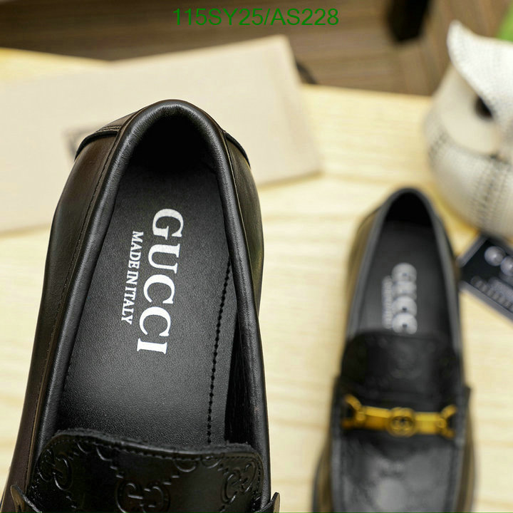 Gucci-Men shoes Code: AS228 $: 115USD