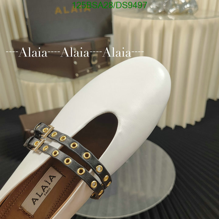 ALAIA-Women Shoes Code: DS9497 $: 125USD