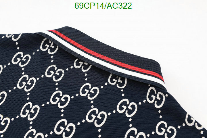 Gucci-Clothing Code: AC322 $: 69USD