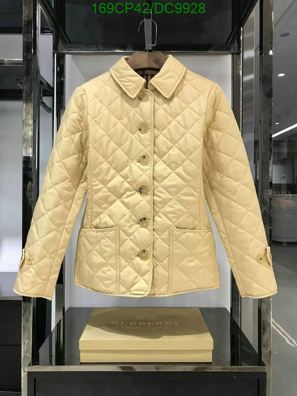 Burberry-Down jacket Women Code: DC9928 $: 169USD