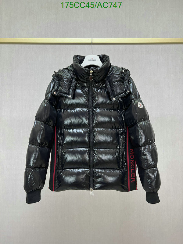 Moncler-Down jacket Men Code: AC747 $: 175USD