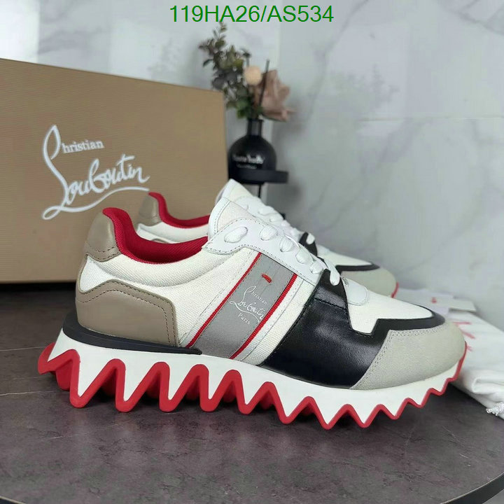 Christian Louboutin-Men shoes Code: AS534 $: 119USD