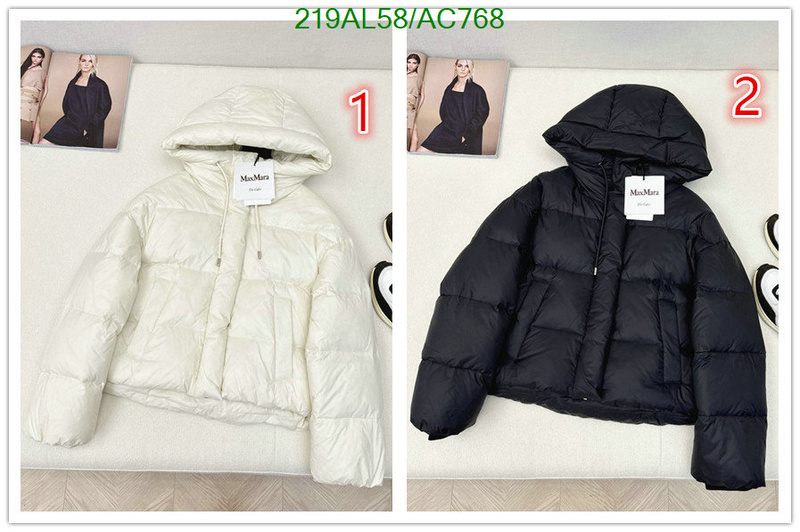 MaxMara-Down jacket Women Code: AC768 $: 219USD