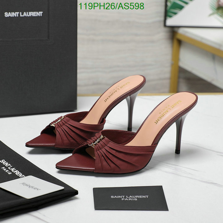 YSL-Women Shoes Code: AS598 $: 119USD