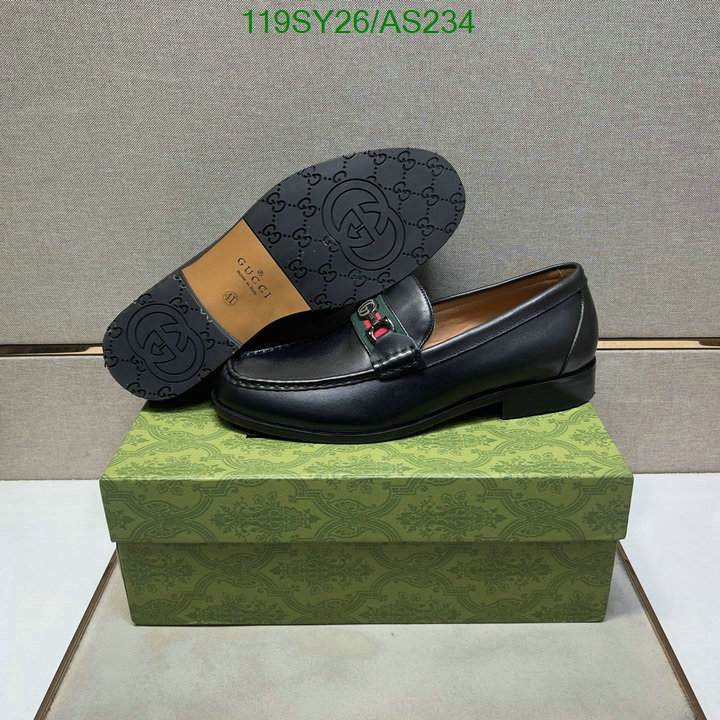 Gucci-Men shoes Code: AS234 $: 119USD