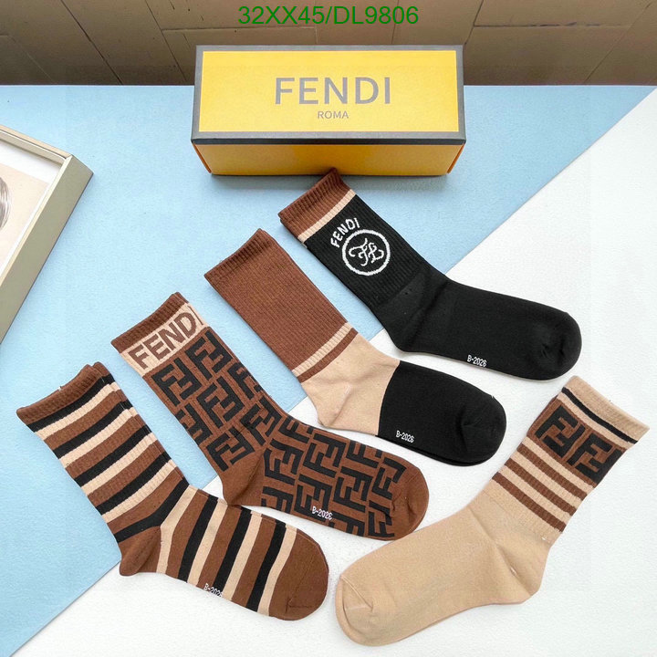 Fendi-Sock Code: DL9806 $: 32USD