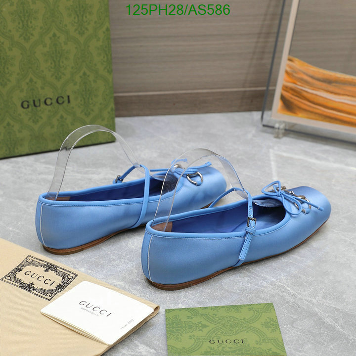 Gucci-Women Shoes Code: AS586 $: 125USD