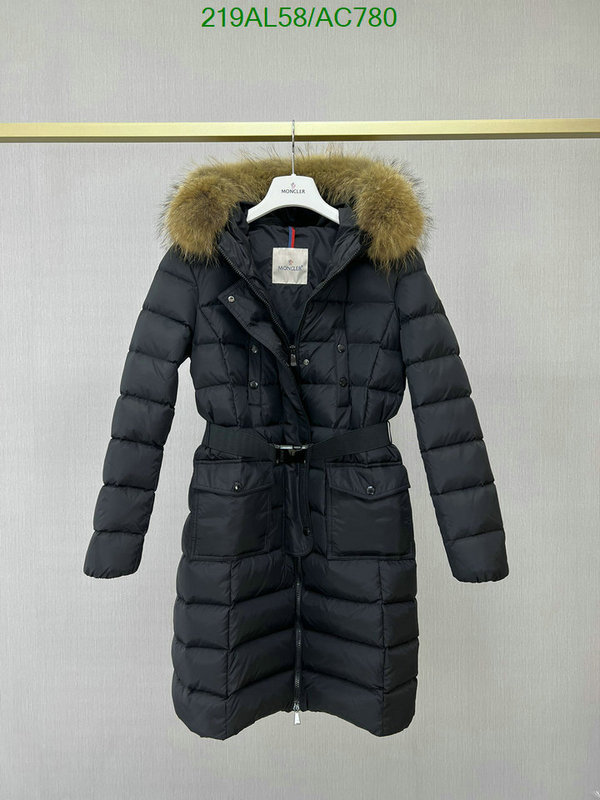 Moncler-Down jacket Women Code: AC780 $: 219USD