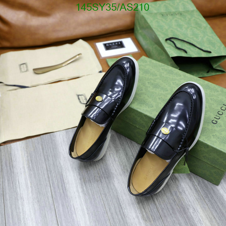 Gucci-Men shoes Code: AS210 $: 145USD