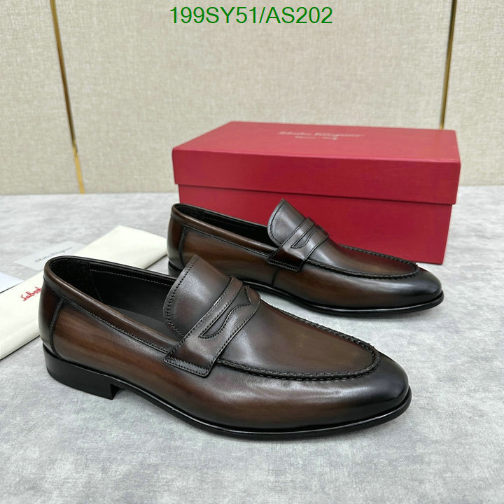 Ferragamo-Men shoes Code: AS202 $: 199USD