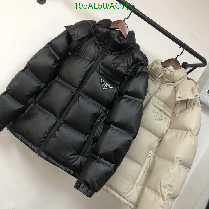 Prada-Down jacket Men Code: AC763 $: 195USD