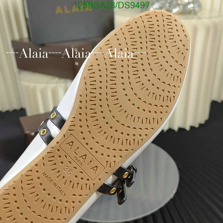 ALAIA-Women Shoes Code: DS9497 $: 125USD