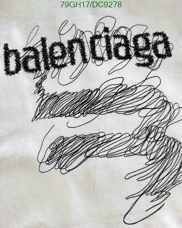 Balenciaga-Clothing Code: DC9278 $: 79USD