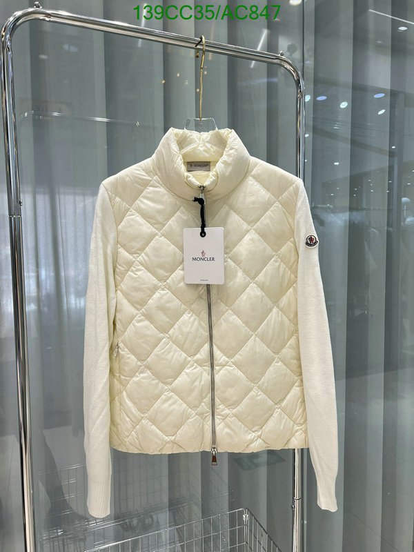 Moncler-Down jacket Women Code: AC847 $: 139USD