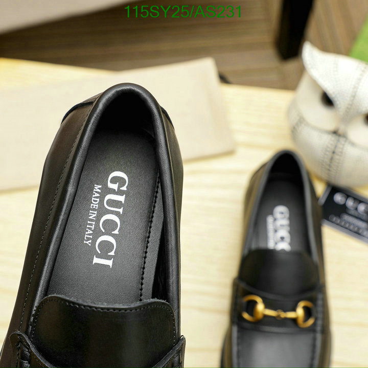 Gucci-Men shoes Code: AS231 $: 115USD