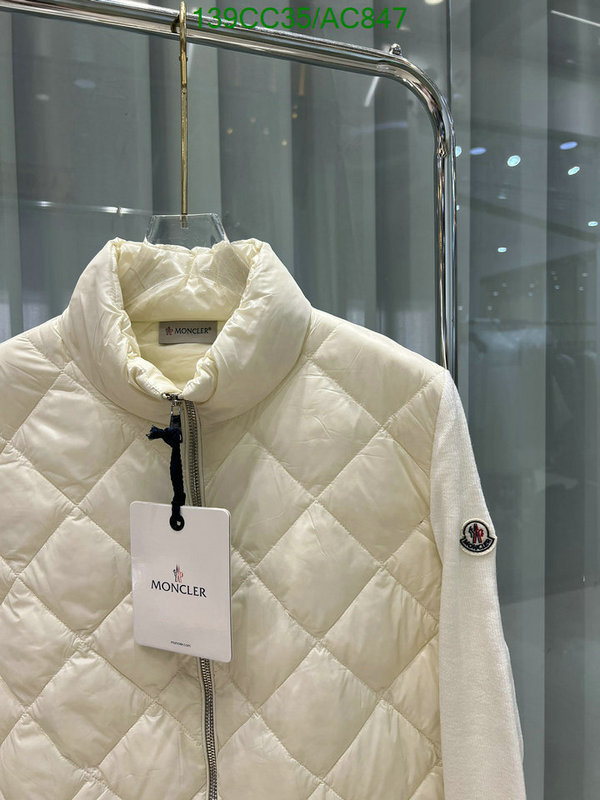 Moncler-Down jacket Women Code: AC847 $: 139USD