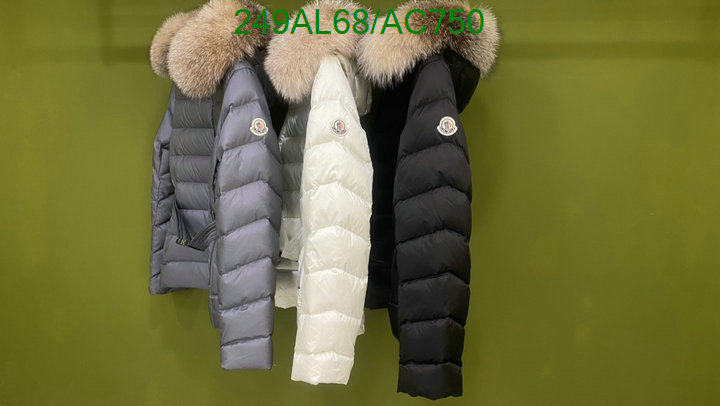 Moncler-Down jacket Women Code: AC750 $: 249USD